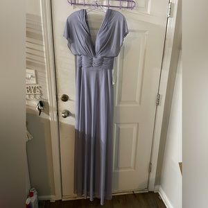 Bridesmaid gown.